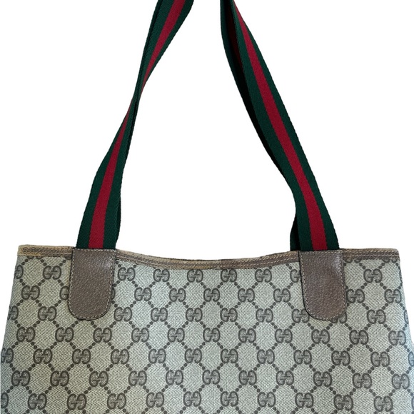 SOLD! Vintage Gucci Sherry Line Tote - Picture 12 of 14